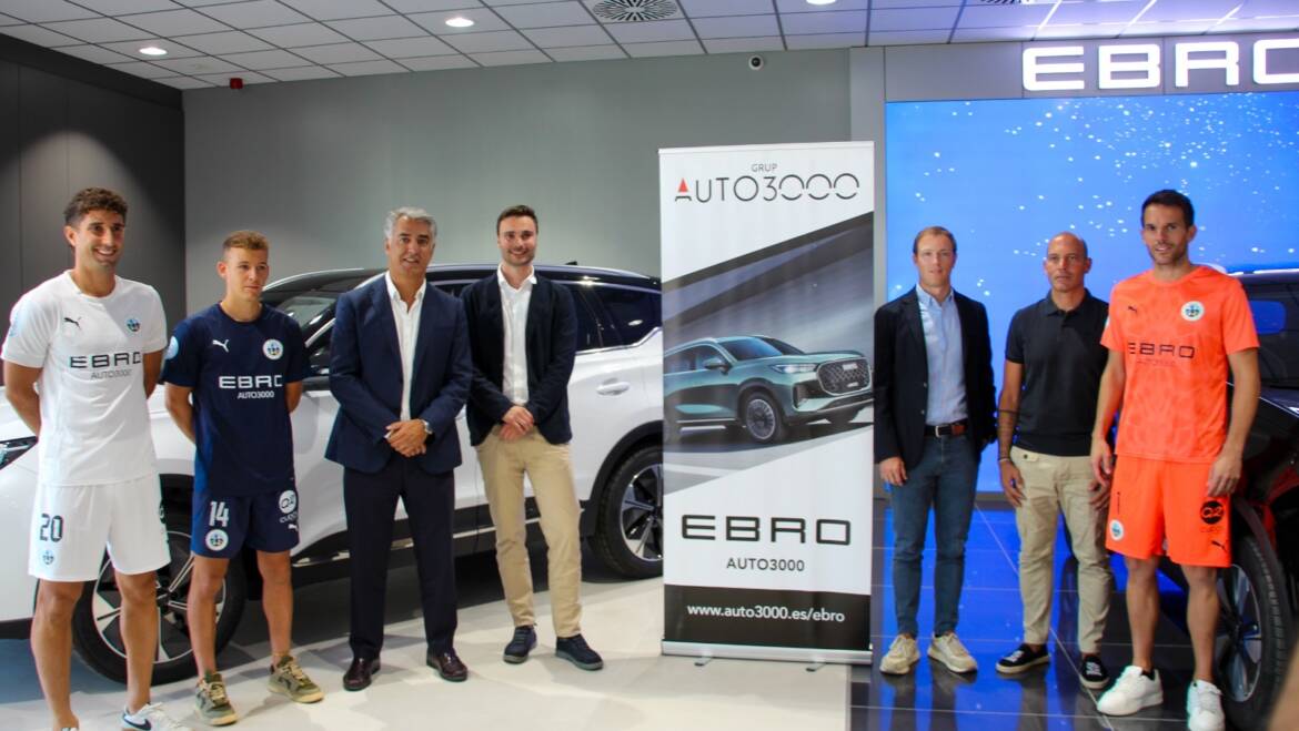 Ebro Lleida AUTO3000, nou patrocinador principal de l’Atlètic Lleida